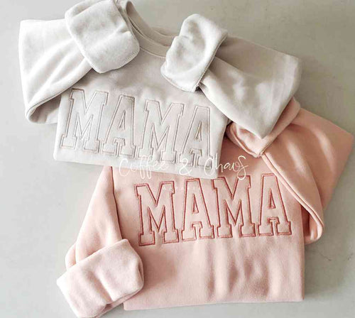 MAMA two toned sweatshirt
