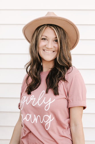 Girly Gang Tee- Adult